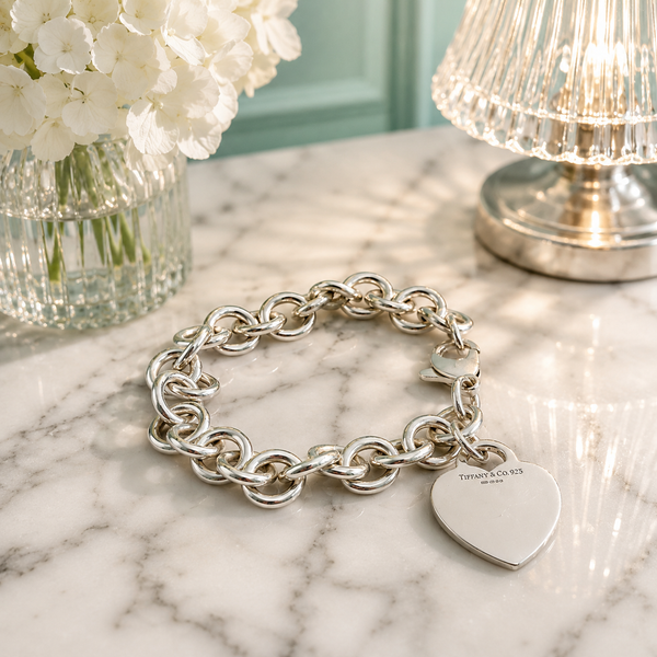 Tiffany & Co Heart Tag Bracelet – Elite HNW - High End Watches