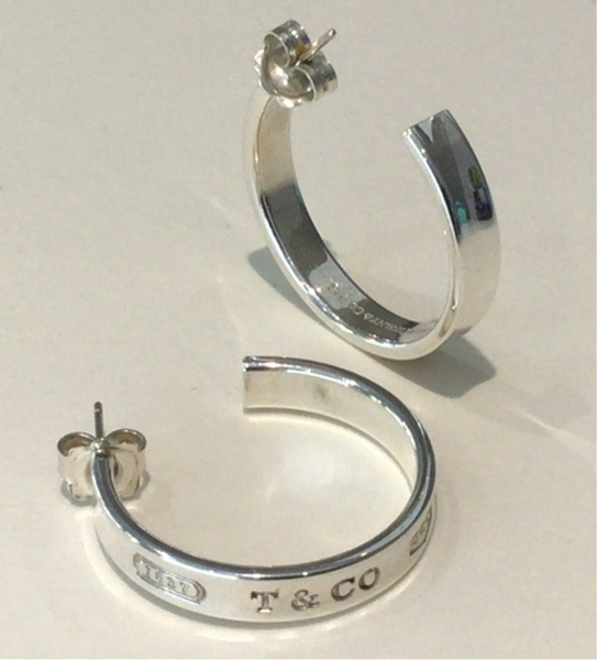 Tiffany & Co 925 Open Hoop Earrings – Elite HNW - High End Watches