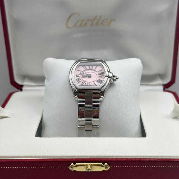 Cartier Roadster Pink Dial – Elite HNW High End Watches