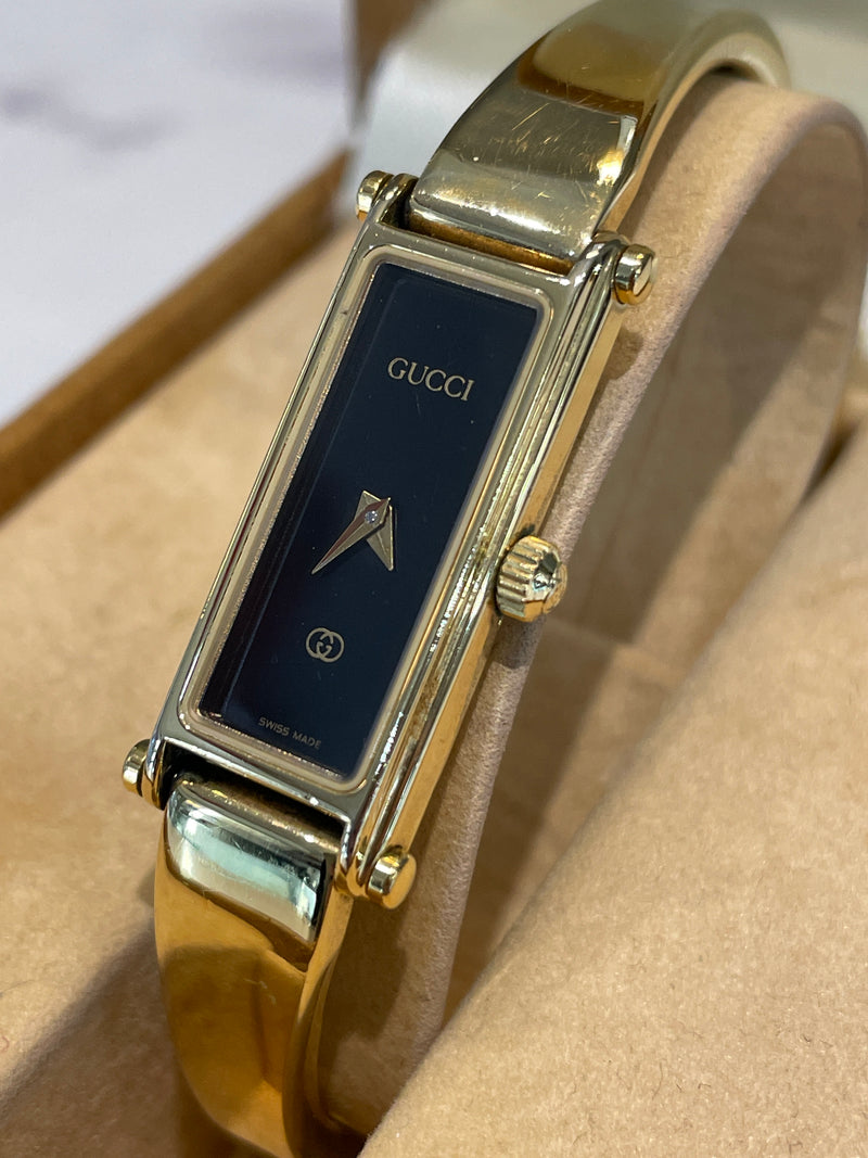 Gucci Quartz Gold Plated Horse bit Watch 1500 – Elite HNW - High