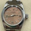 Rolex Ladies Oyster Perpetual Salmon Dial 26mm