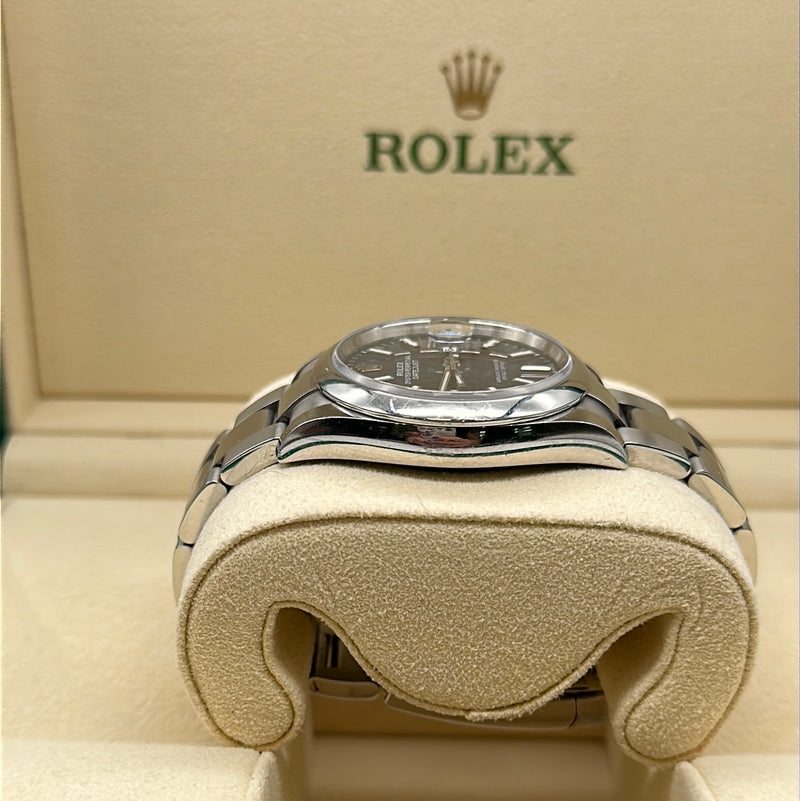 Rolex Smooth Bezel 36mm Datejust, Blue dial
