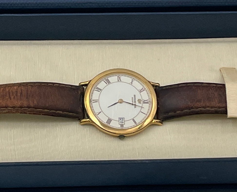 Raymond Weil 18ct Yellow Gold Electroplated Men's Watch – Elite