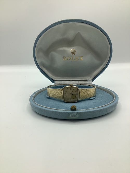 Rolex Ladies Cellini Gold Full Set Authenticity Guaranteed
