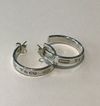 Tiffany & Co 925 Open Hoop Earrings
