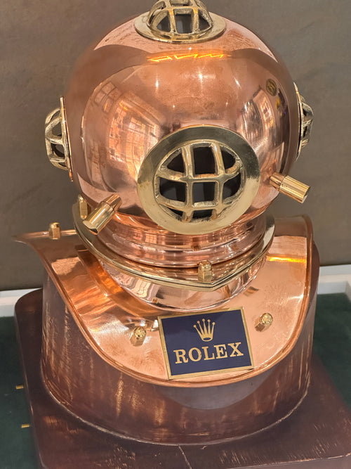 Rolex Divers Helmet Display