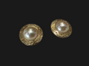 Christian Dior Pearl Clip On Earrings