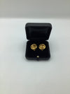 Chanel Vintage Interlocking CC's Clip On Earrings