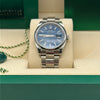 Rolex Smooth Bezel 36mm Datejust, Blue dial