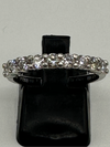 Half Eternity Platinum Diamond Ring