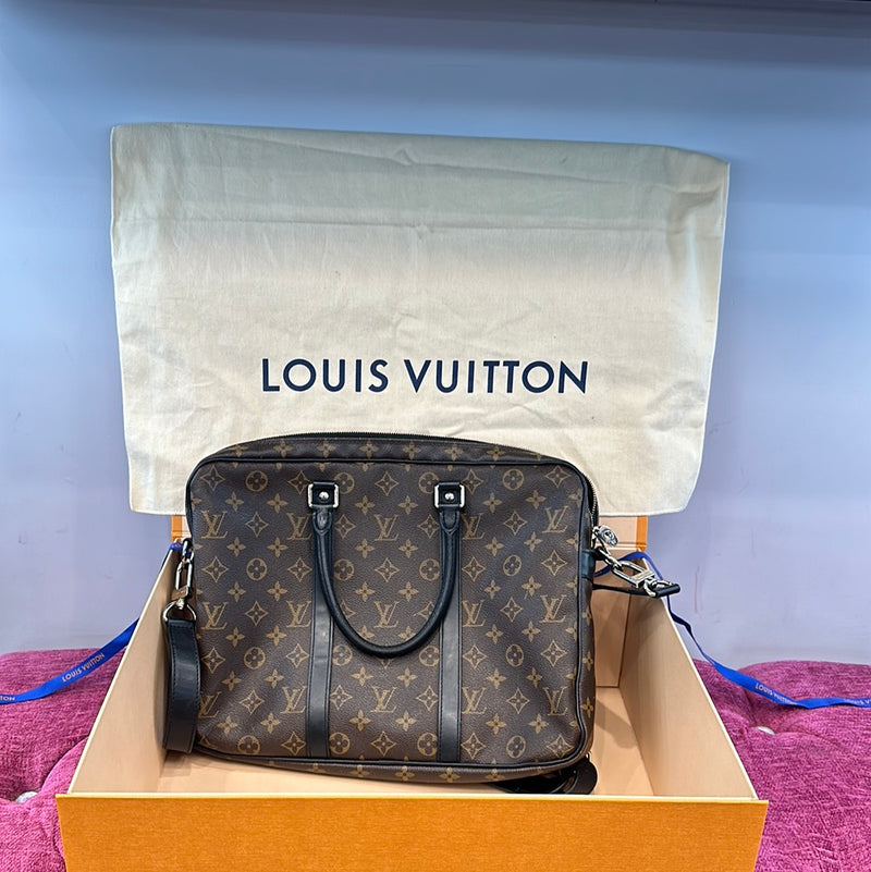 Louis Vuitton Porte- Documents Bag