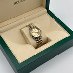Rolex Ladies 31mm Datejust, Steel & Gold, Diamond Hour Markers