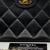 Chanel Navy Quilted Caviar Jumbo