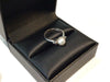 9ct White Gold Pearl and Diamond Ring
