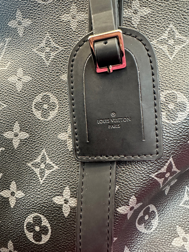 Louis Vuitton Keepall Black and Grey 55