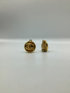Chanel Vintage Interlocking CC's Clip On Earrings