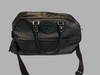 Gucci Black Saffiano Leather Interlocking GG Carry-On Duffel Bag