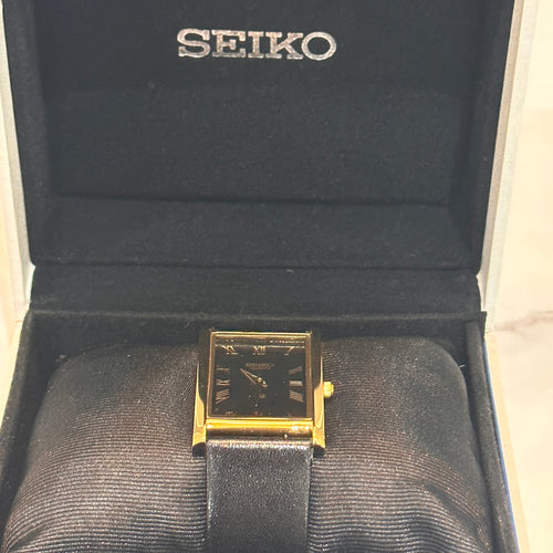 Seiko Gold Square Face