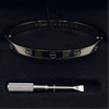Cartier White Gold LOVE bracelet, size 19, full set, Cartier polished 2025