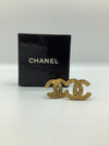 Chanel Vintage Interlocking CC's Clip On Earrings