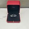 Cartier Love Bangle With 4 Diamonds In 18ct White Gold