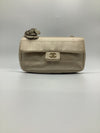 Chanel Satin Camellia Flap Bag