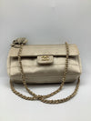Chanel Satin Camellia Flap Bag