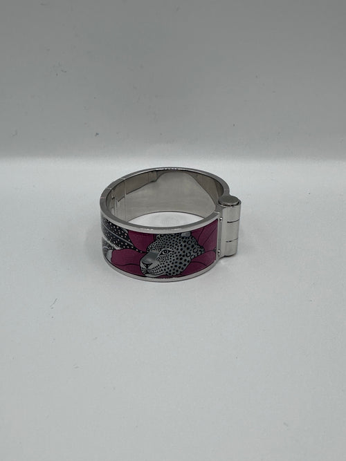 Hermes Leopard Metal Bracelet