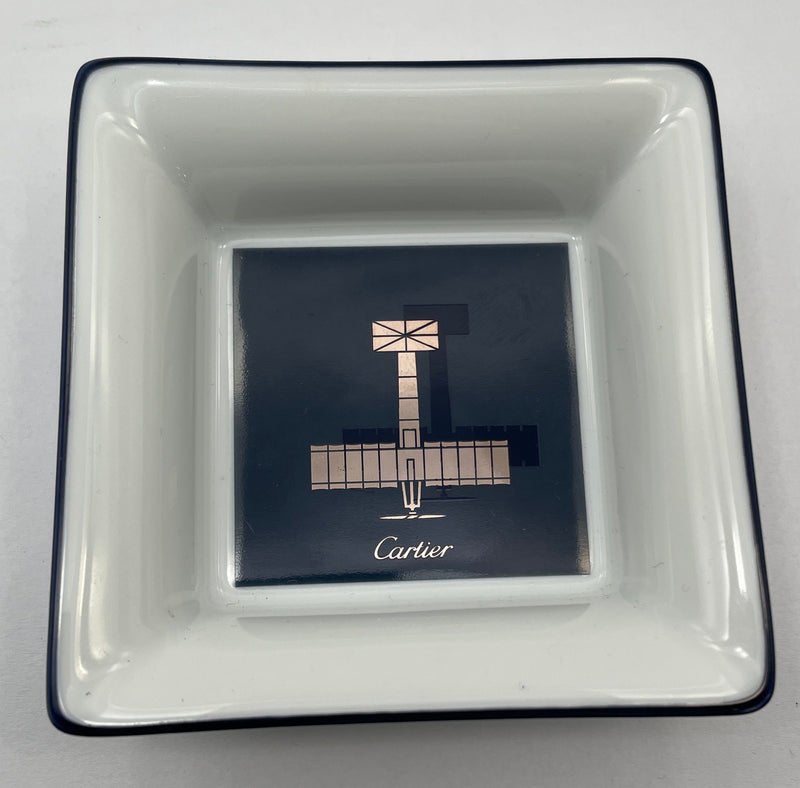 Cartier Plane Motif Porcelain Trinket Tray – Elite HNW - High End