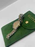 Rolex Stainless Steel And Yellow Gold Lady Datejust 26mm Diamond Dial