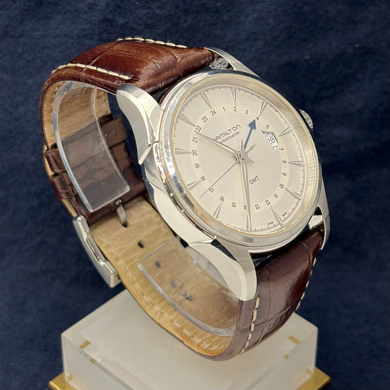 極美品】HAMILTON ハミルトン ジャズマスター GMT H325850 【公式通販】