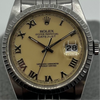 1989 Rolex Datejust 36mm Cream Dial 16220