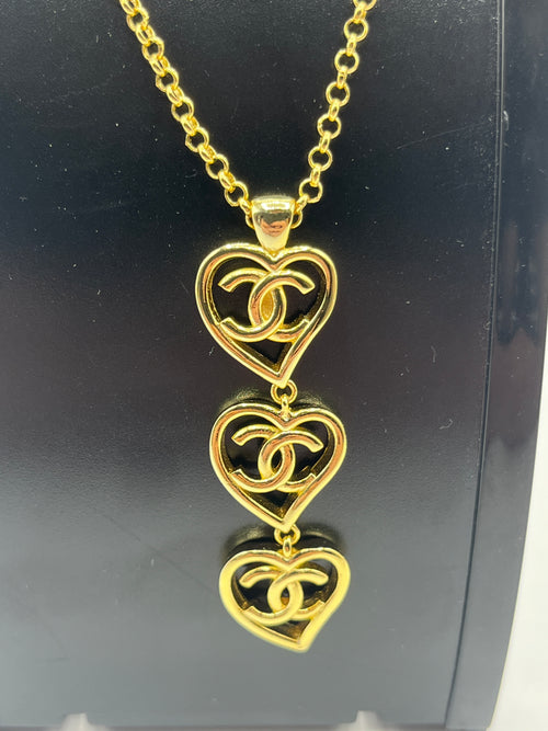 Chanel Drop Pendant Necklace