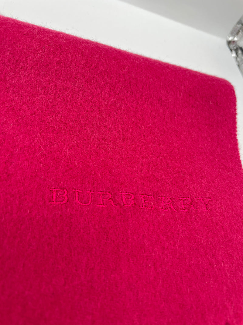 Burberry Pink Scarf