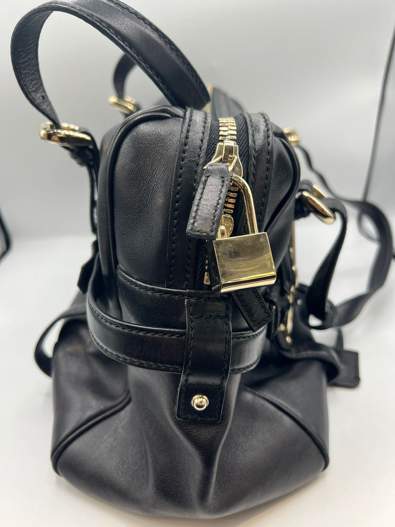 バッグ GUCCI Black Horsebit Leather Hand Bag Gucci 85th Anniversary Black Horsebit Bag – Elite HNW - High End