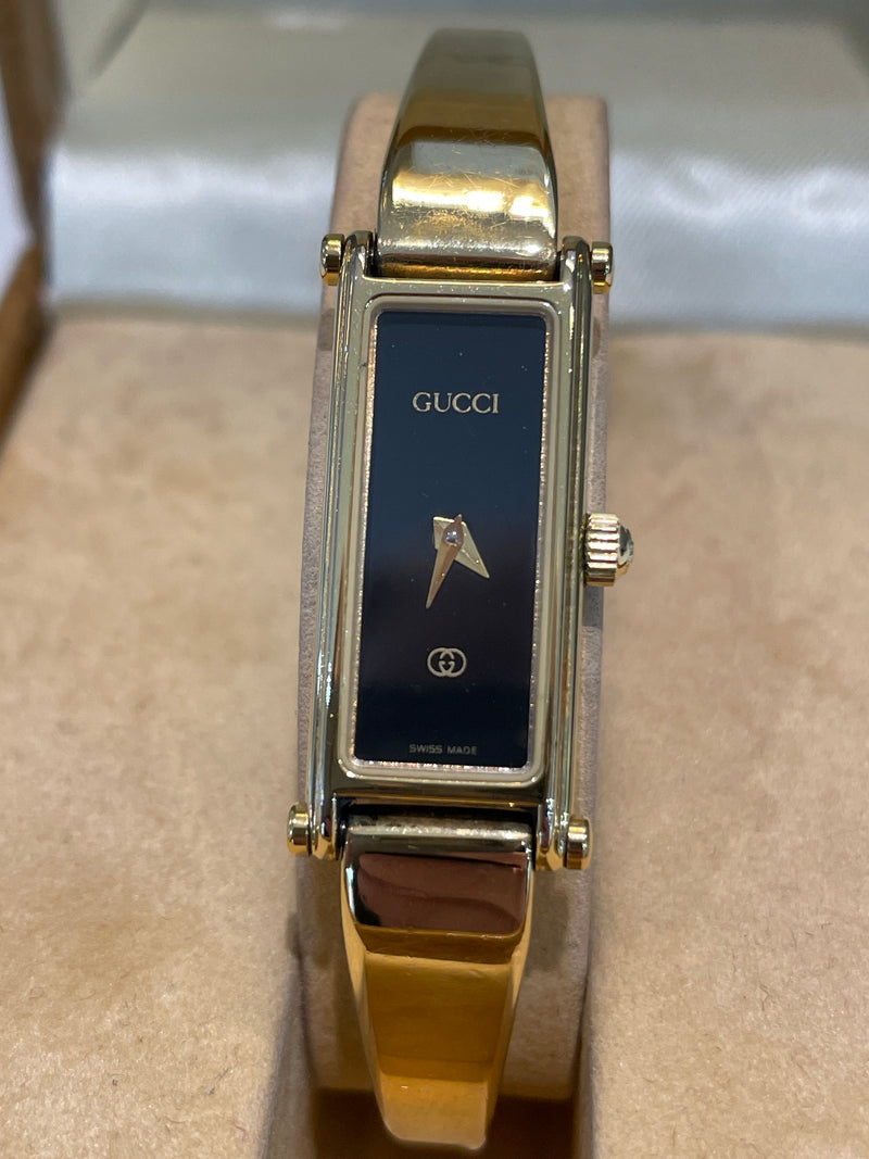 Gucci Quartz Gold Plated Horse bit Watch 1500 – Elite HNW - High