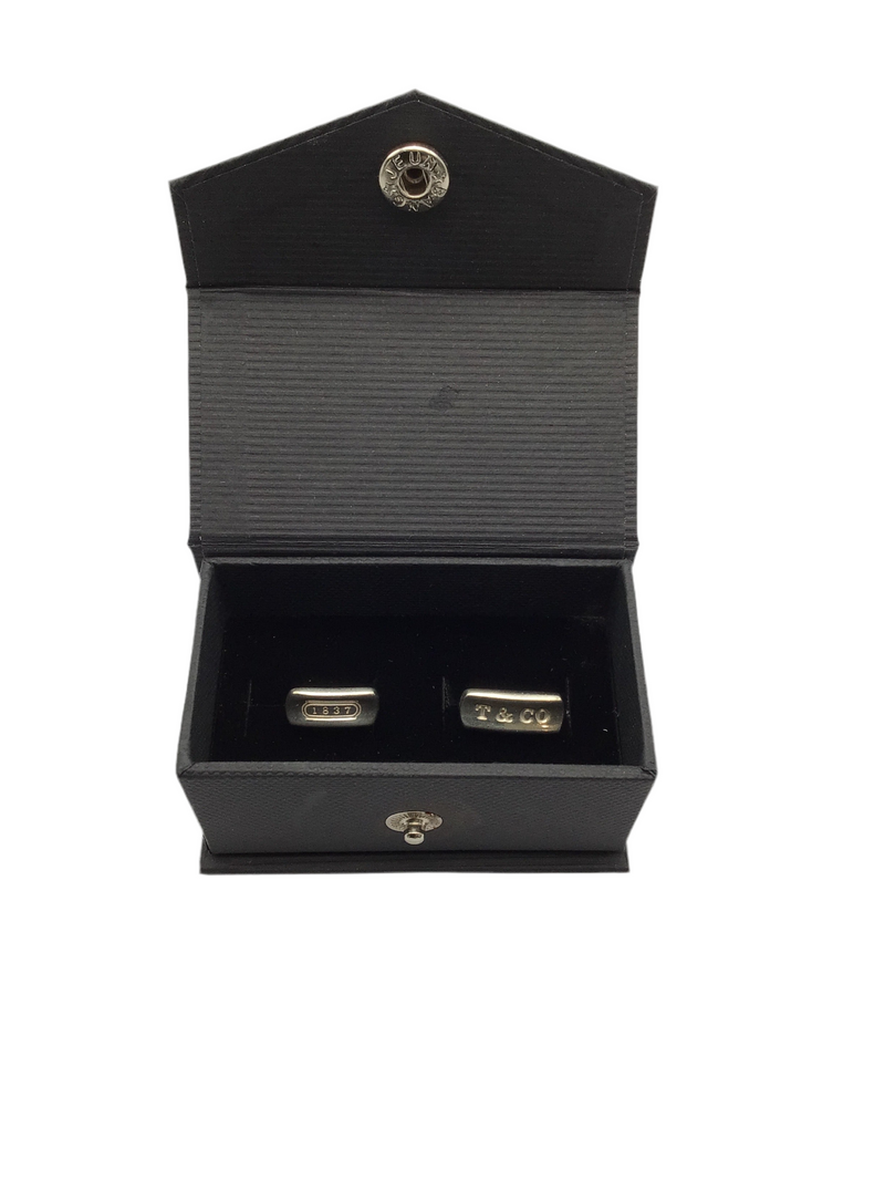Tiffany & Co Silver Bar Cufflinks – Elite HNW - High End Watches