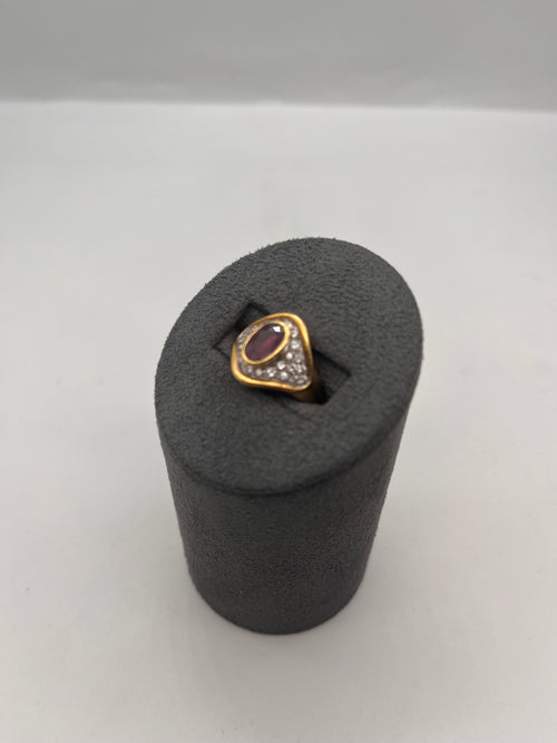 Ruby And Diamond Ring