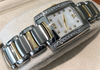 Ebel Ladies Two Tone  Quartz Brazilia with Diamonds and Mother of Pearl