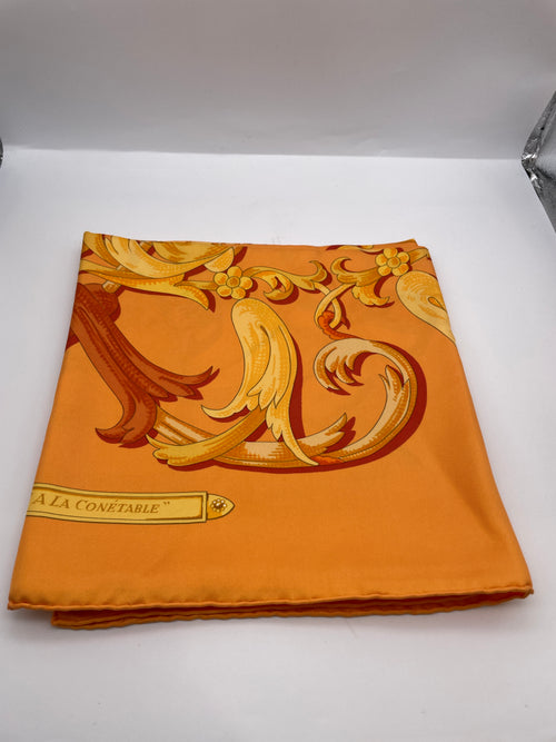 Hermes Silk Square Scarf