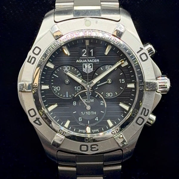 Tag Heuer Aquaracer Chronograph CAF101E – Elite HNW - High End Watches ...
