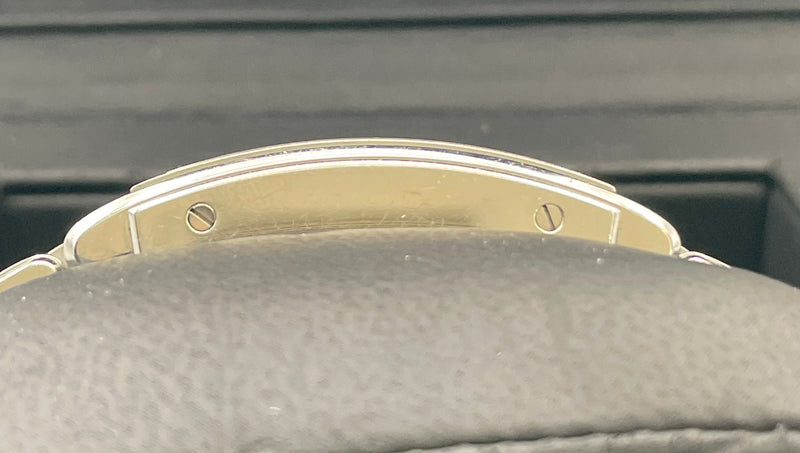 Tiffany & Co Grand Resonator Diamonds, White Dial, Steel Bracelet