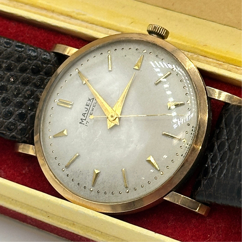 Majex 9ct Yellow Gold Dress Watch – Elite HNW