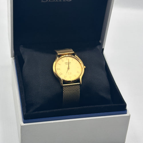 Seiko Quartz Full Gold Plate