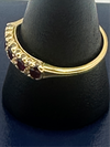 18ct Yellow Gold Ruby And Diamond Eternity Ring
