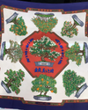 Hermès “Les Beaux Jours de Bonsai” Silk Square Scarf