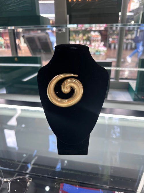 Yellow Gold Plated Monet Brooch