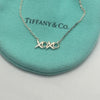 Tiffany & Co. Paloma Picasso Graffiti XOXO Pendant Silver Necklace