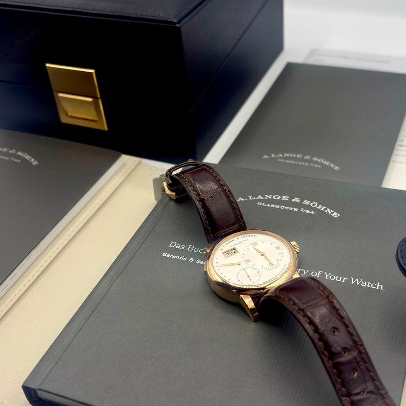 A. Lange & Söhne Lange 1 Daymatic Ref. 320.032 – Factory stickers