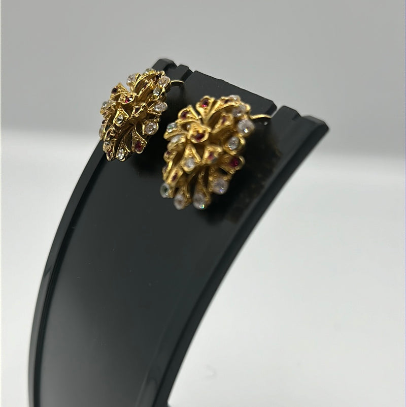 Gold Plated Boucheron Earrings